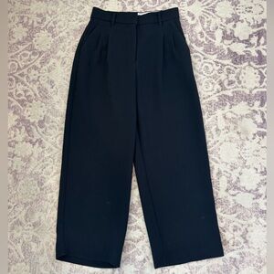 Wilfred pleated wide-leg trousers
